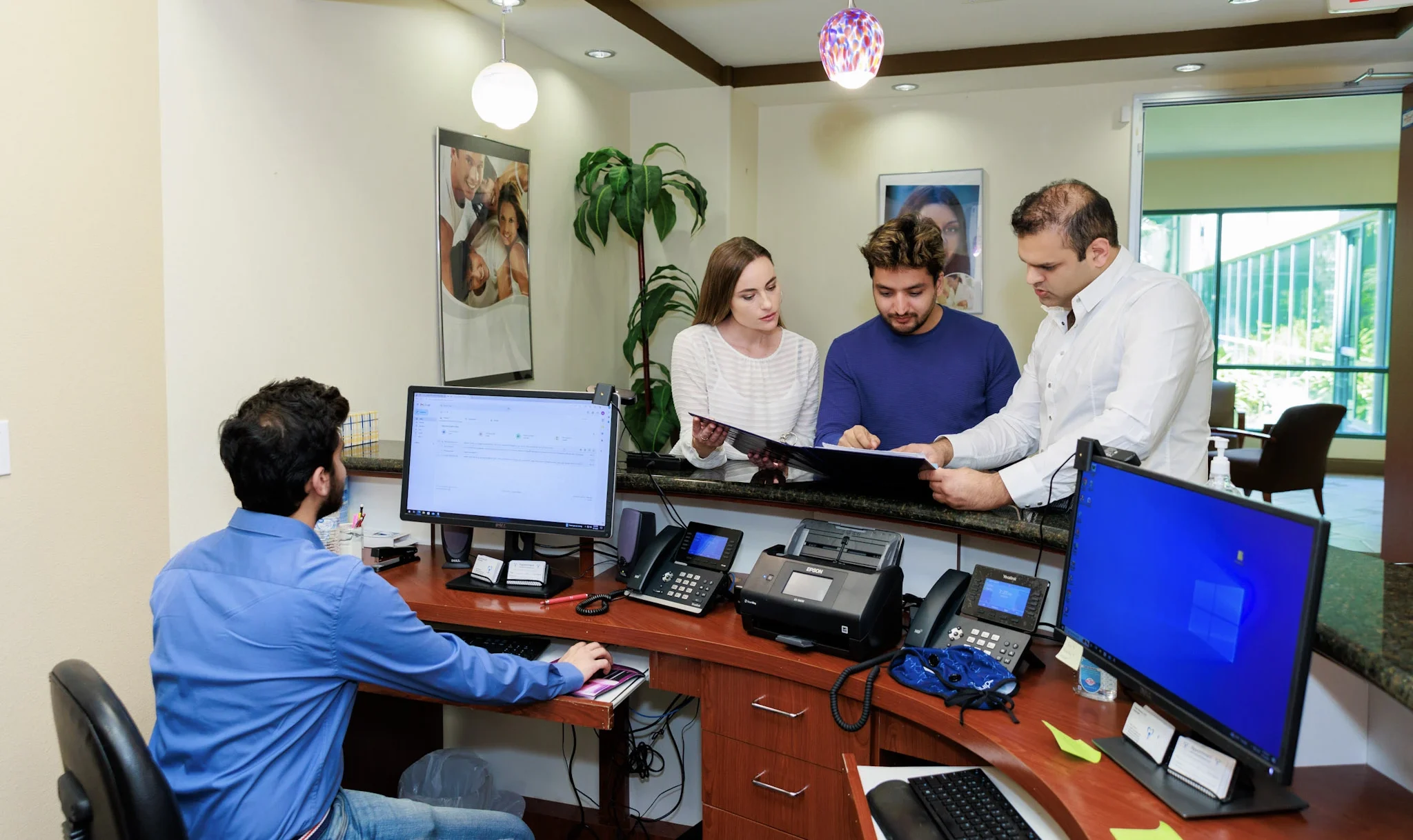 Inside East Bay Family Dentistry dental clinic in Oakland, CA